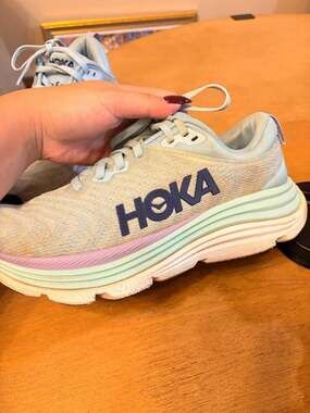 Hoka Gaviota 5 Running Shoes Blue White